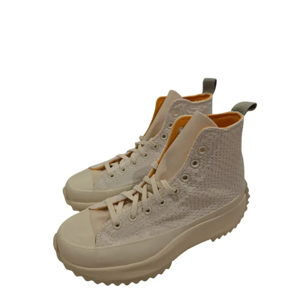 Converse Chuck Taylor All Star Move Platform High Top Knit Cream Womens Sneakers